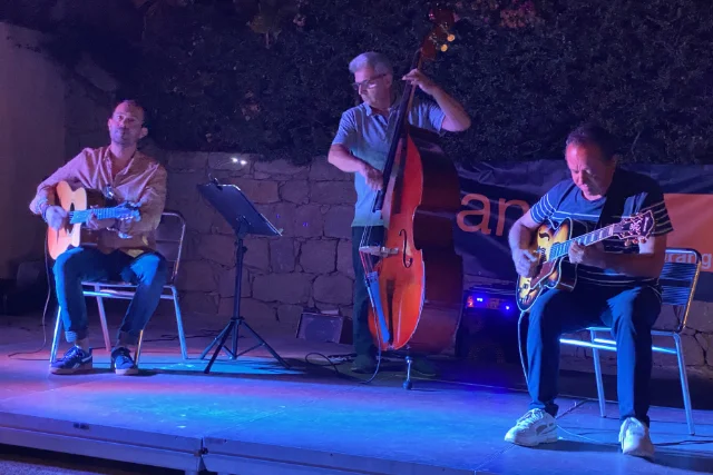 Jean-Jacques Gristi en Trio à Casaglione