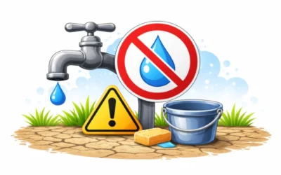 Coupure d&rsquo;eau