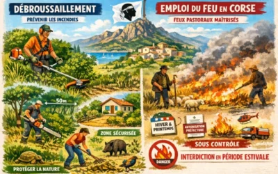 Obligation légale de débroussaillement et emploi du feu